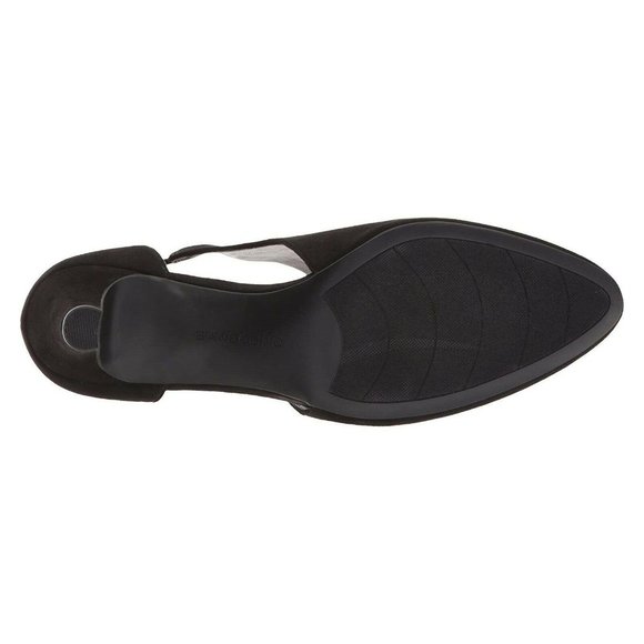 Bandolino Wardell Women’s Faux Suede Black Pumps 9 M US 25033009-9×0 NWOB - Picture 3 of 3